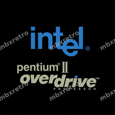 Intel Pentium II OverDrive black
