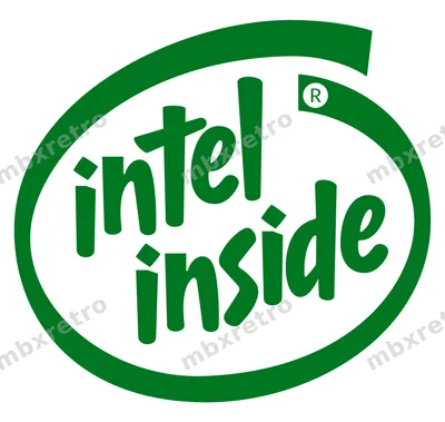 Intel Logo green