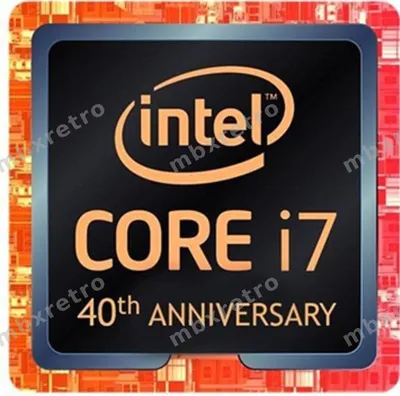 Intel Core i7 40th Annyversary