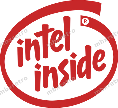 Intel Logo red transparent