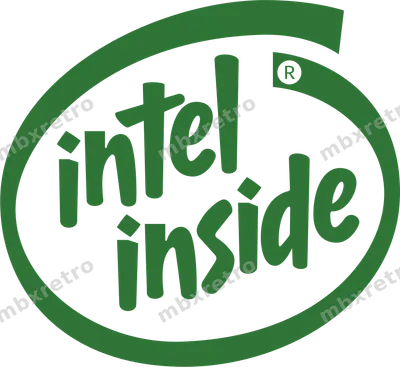Intel Logo green transparent